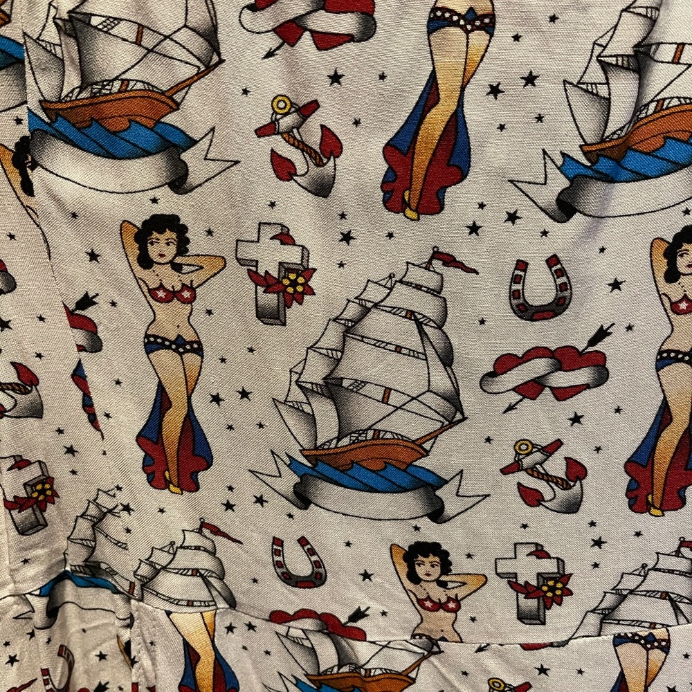 NWT Tattoo Flash Dress - Picture 3 of 4